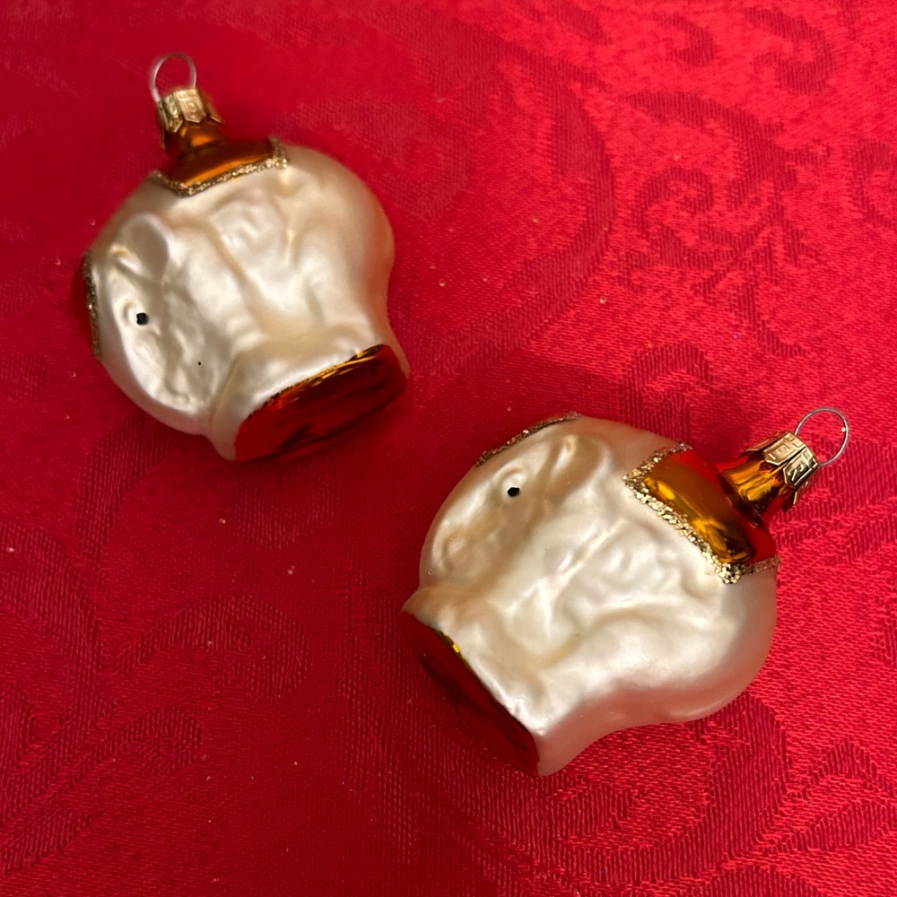 Pier 1 Elephant Ornaments - Picture 2 of 7